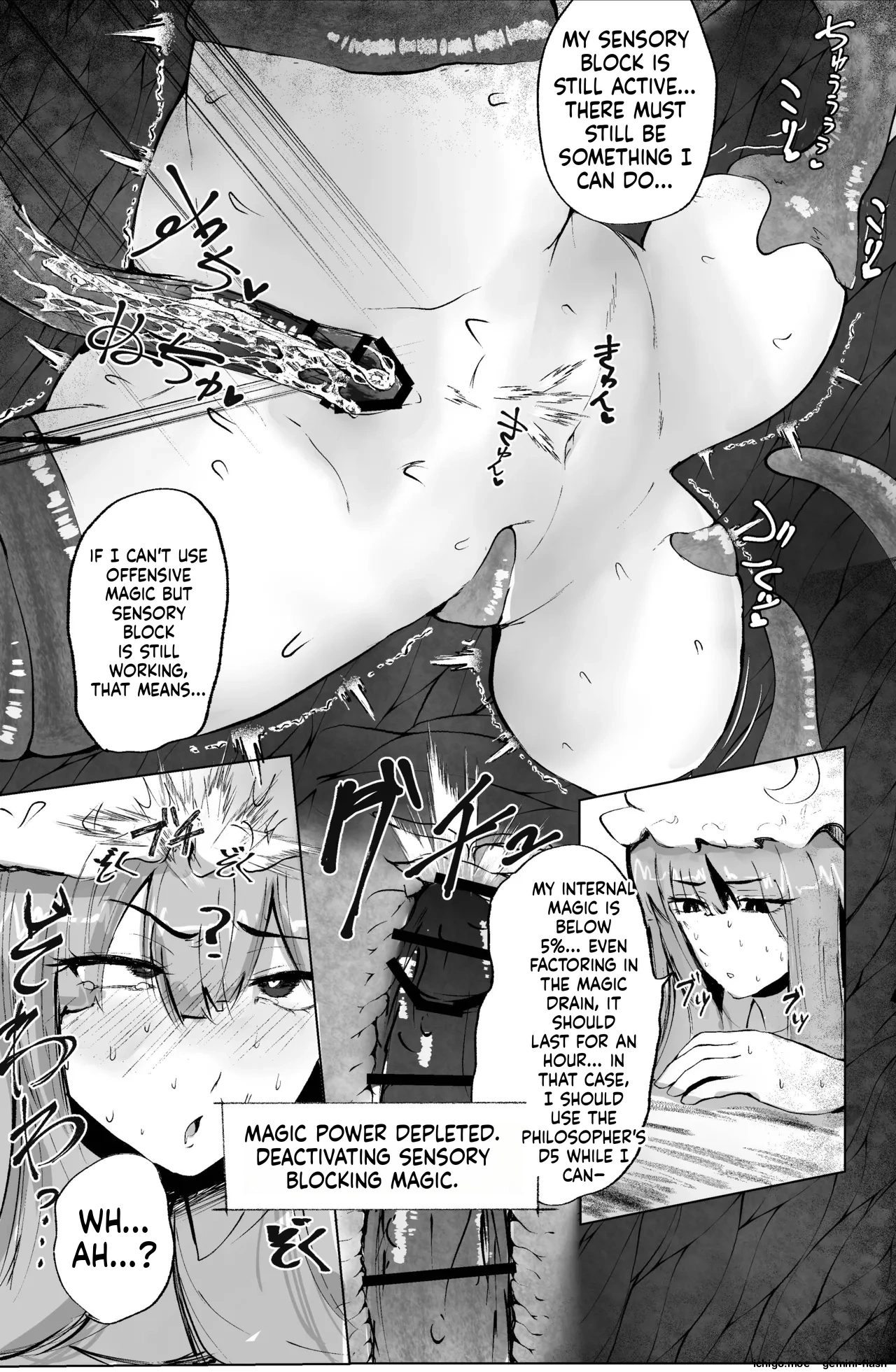 Majo to Koakuma, Kankaku Shadan Ana ni Ochiru. – Chapter 1 – page 27