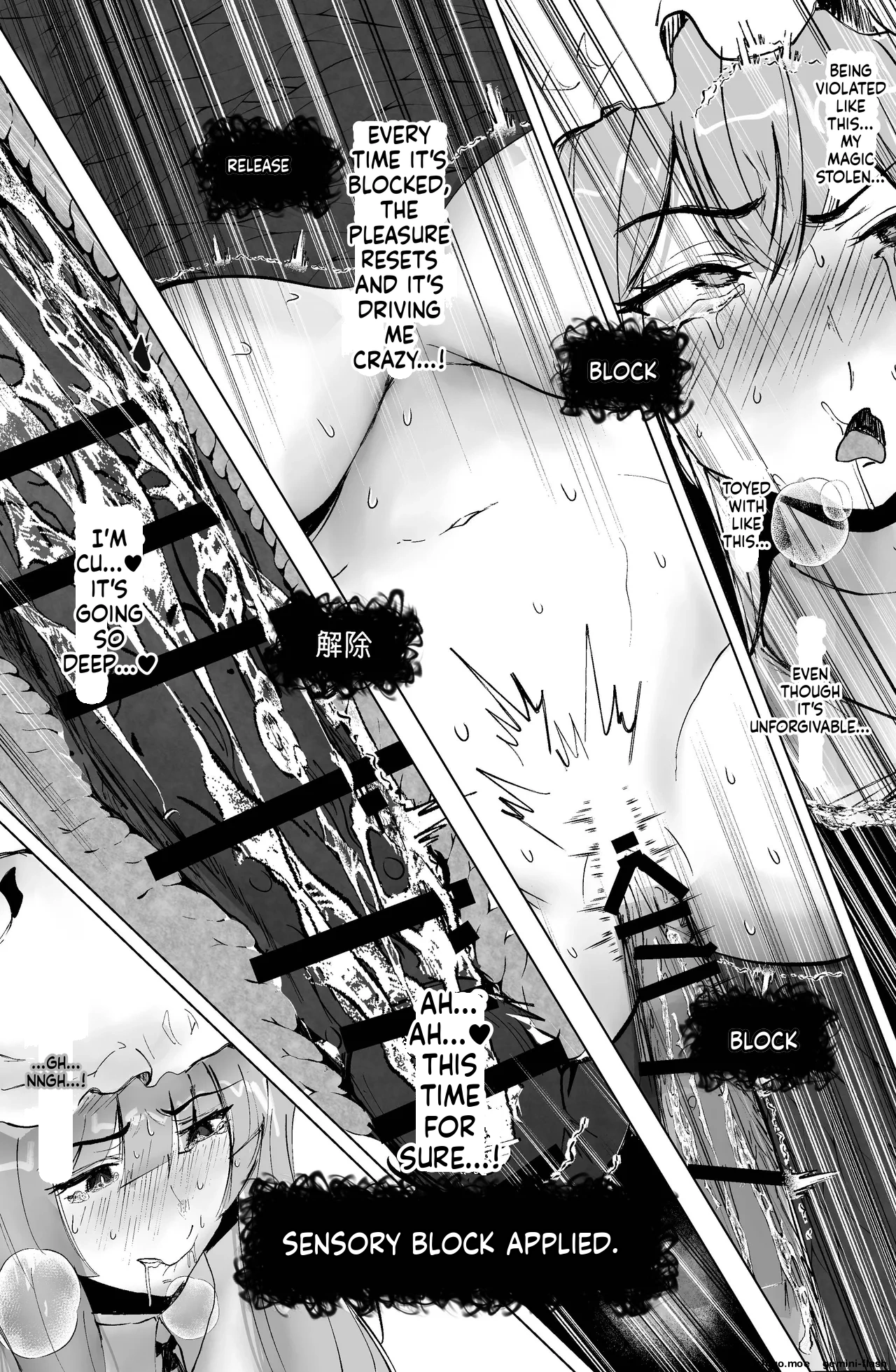 Majo to Koakuma, Kankaku Shadan Ana ni Ochiru. – Chapter 1 – page 35
