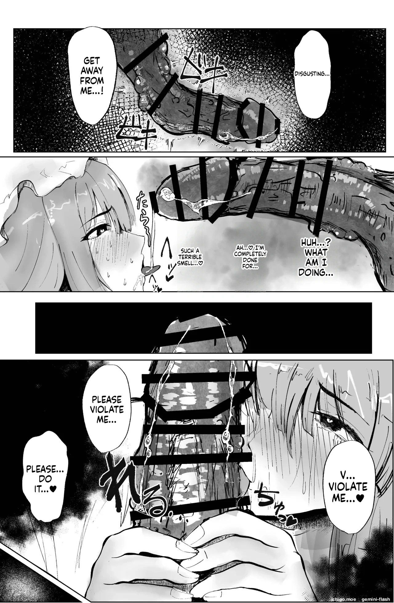 Majo to Koakuma, Kankaku Shadan Ana ni Ochiru. – Chapter 1 – page 37