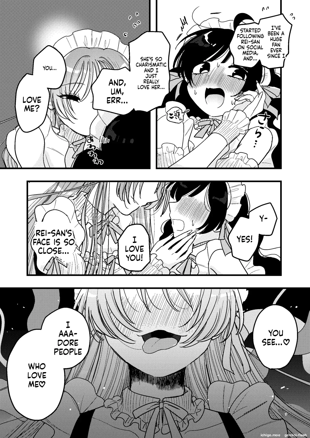 Shokushu Maid Kissa Tenchou ni Chikubi o Nerawaretemasu — preview page 10