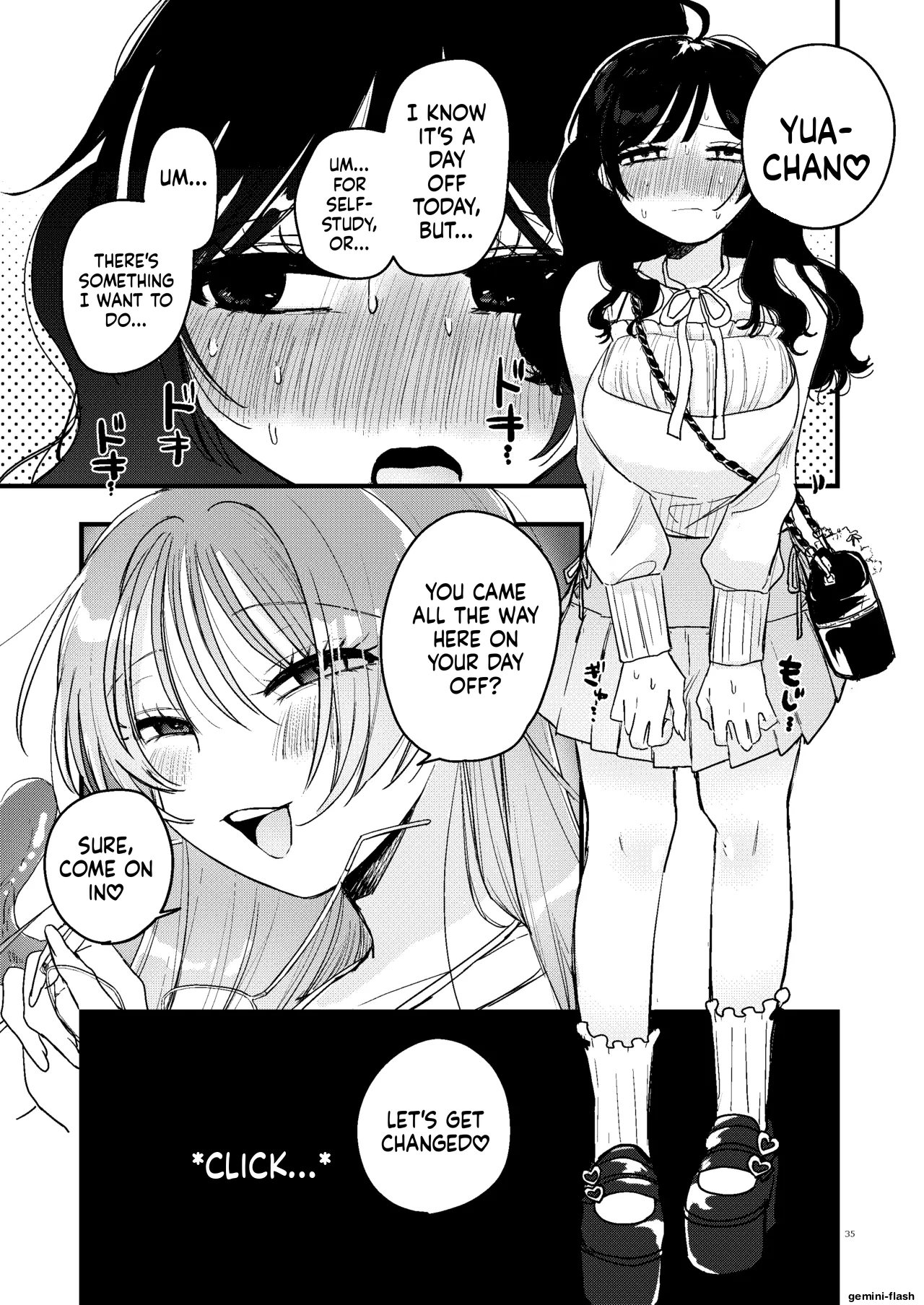 Shokushu Maid Kissa Tenchou ni Chikubi o Nerawaretemasu – Chapter 1 – page 36