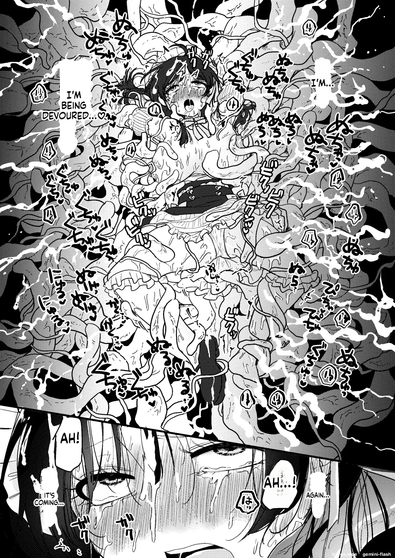 Shokushu Maid Kissa Tenchou ni Chikubi o Nerawaretemasu – Chapter 1 – page 54