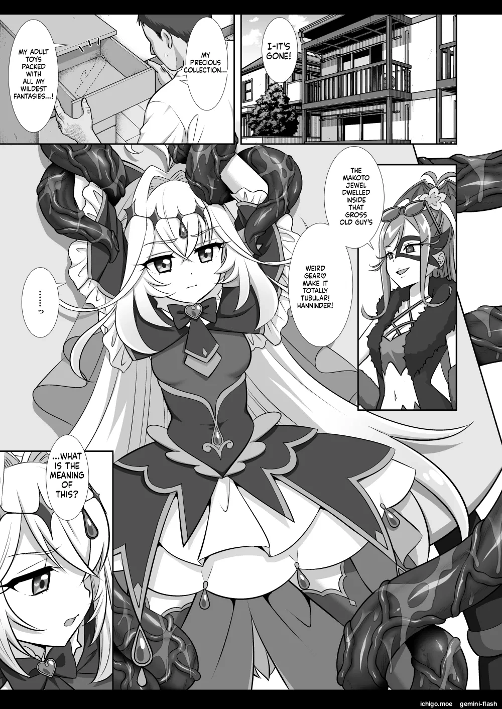 Precure Ryoujoku 21 Cure Arcana Shadow — preview page 4