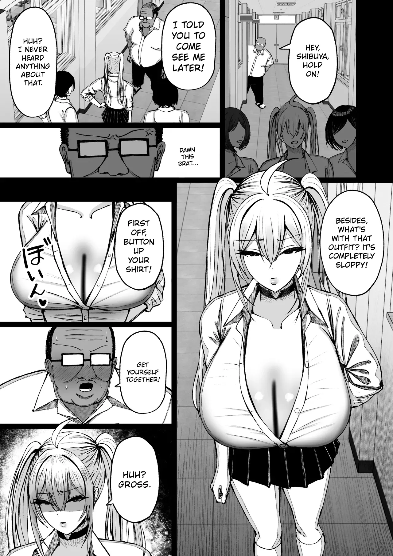 School Hypnosis ~The Cheeky Busty Gyaru Who Bullies me is Actually my Sexual Relief Pet Lol~ | Gakuen Saimin ~Ore o Ijimeru Namaiki Bakunyuu Gal, Jitsu wa Ore no Seishori Pet na Ken w~ — preview page 5