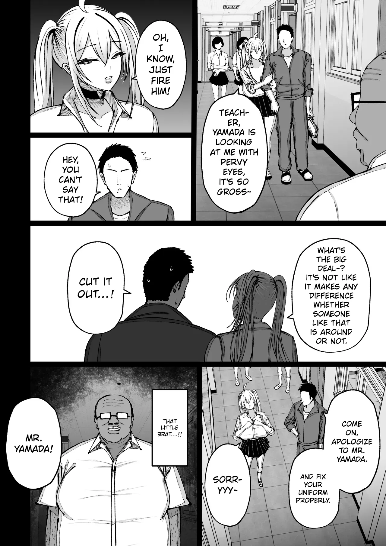 School Hypnosis ~The Cheeky Busty Gyaru Who Bullies me is Actually my Sexual Relief Pet Lol~ | Gakuen Saimin ~Ore o Ijimeru Namaiki Bakunyuu Gal, Jitsu wa Ore no Seishori Pet na Ken w~ — preview page 6
