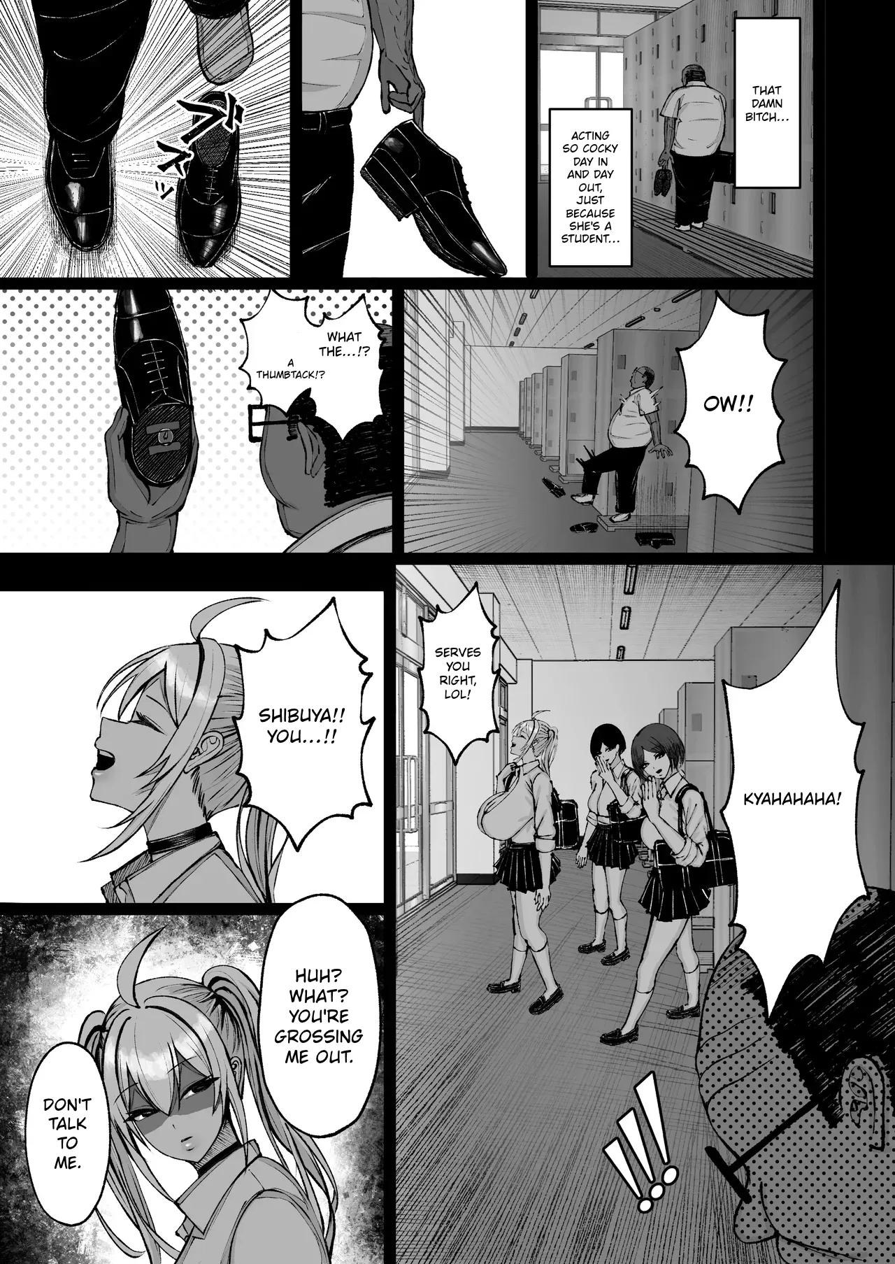 School Hypnosis ~The Cheeky Busty Gyaru Who Bullies me is Actually my Sexual Relief Pet Lol~ | Gakuen Saimin ~Ore o Ijimeru Namaiki Bakunyuu Gal, Jitsu wa Ore no Seishori Pet na Ken w~ — preview page 9