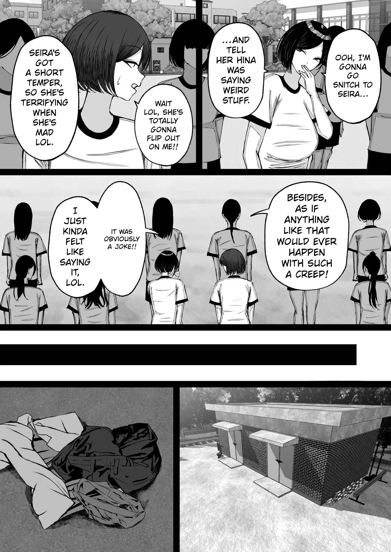 School Hypnosis ~The Cheeky Busty Gyaru Who Bullies me is Actually my Sexual Relief Pet Lol~ | Gakuen Saimin ~Ore o Ijimeru Namaiki Bakunyuu Gal, Jitsu wa Ore no Seishori Pet na Ken w~ – Chapter 1 – page 44
