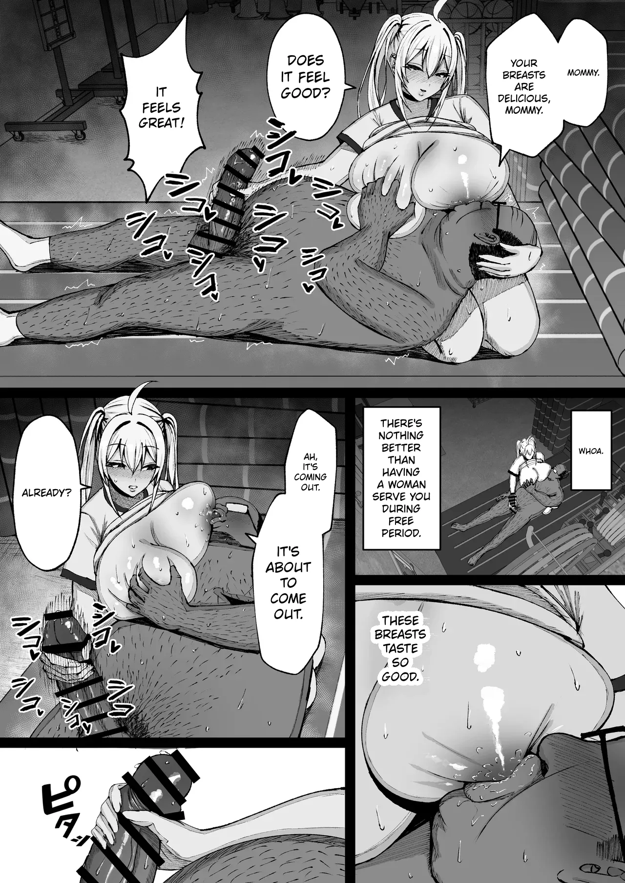 School Hypnosis ~The Cheeky Busty Gyaru Who Bullies me is Actually my Sexual Relief Pet Lol~ | Gakuen Saimin ~Ore o Ijimeru Namaiki Bakunyuu Gal, Jitsu wa Ore no Seishori Pet na Ken w~ – Chapter 1 – page 45