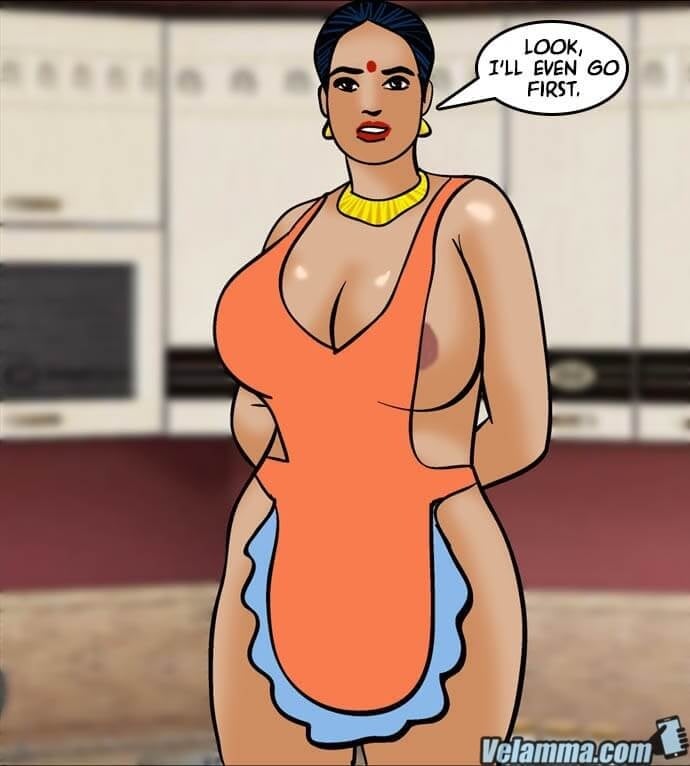Velamma 61 – Naked Cleaning – Chapter 1 – page 100