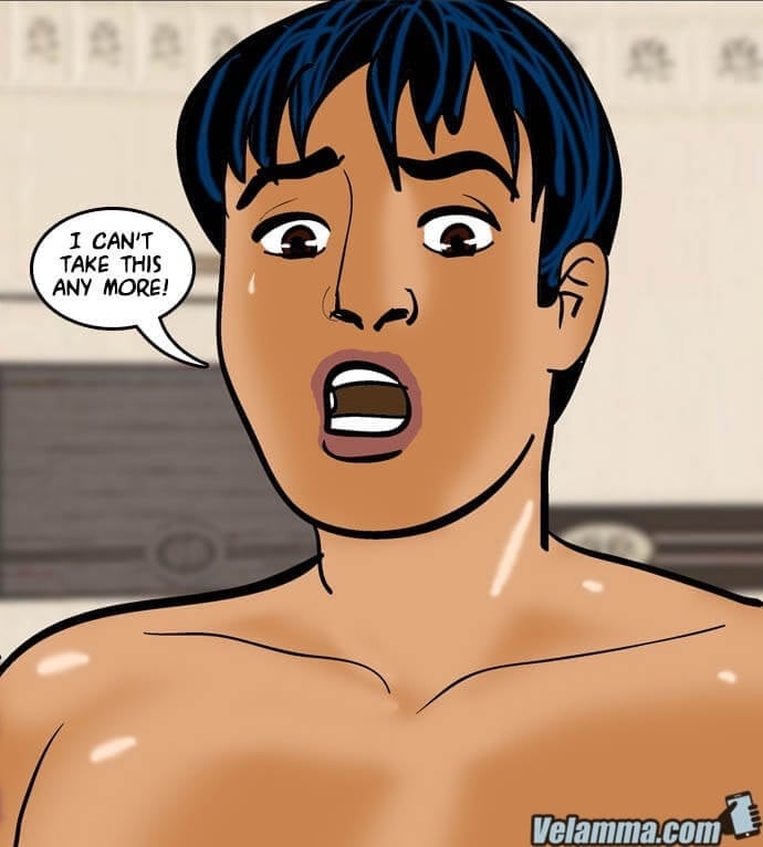 Velamma 61 – Naked Cleaning – Chapter 1 – page 130