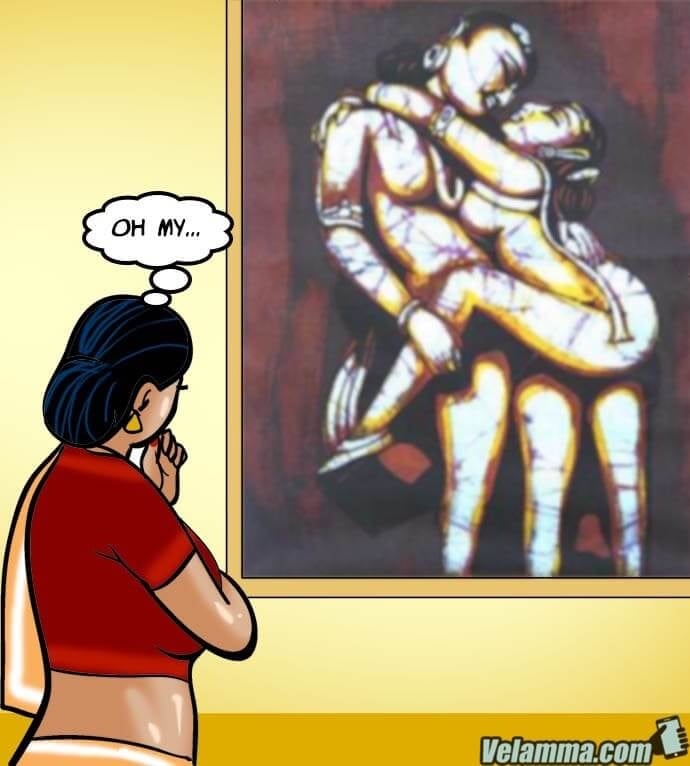 Velamma 62 – A Piece Of Art — preview page 8