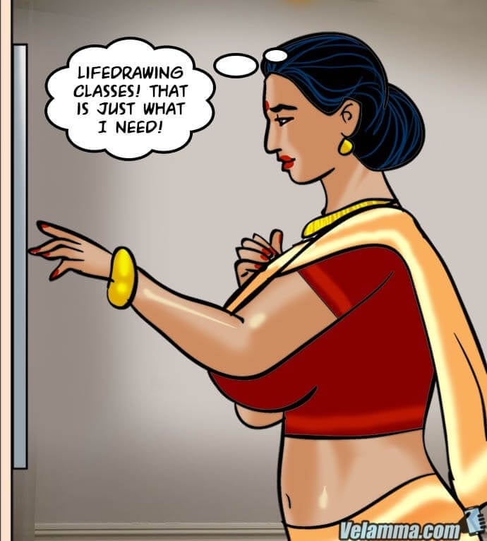 Velamma 62 – A Piece Of Art – Chapter 1 – page 40