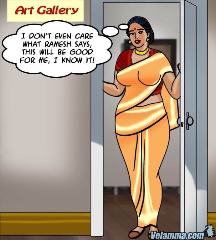 Velamma 62 – A Piece Of Art – Chapter 1 – page 41