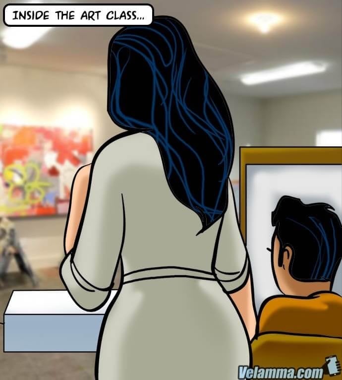 Velamma 62 – A Piece Of Art – Chapter 1 – page 43