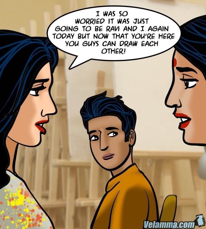 Velamma 62 – A Piece Of Art – Chapter 1 – page 48