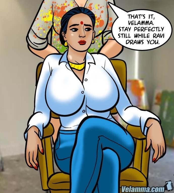 Velamma 62 – A Piece Of Art – Chapter 1 – page 58