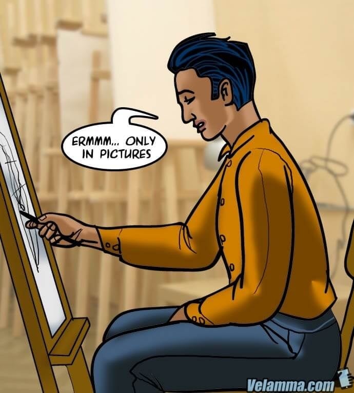 Velamma 62 – A Piece Of Art – Chapter 1 – page 86