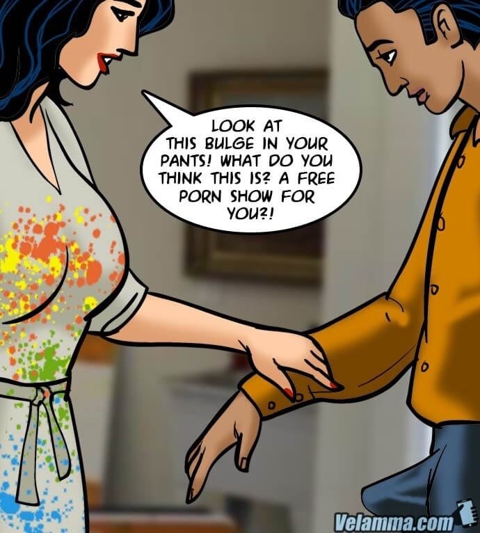 Velamma 62 – A Piece Of Art – Chapter 1 – page 105
