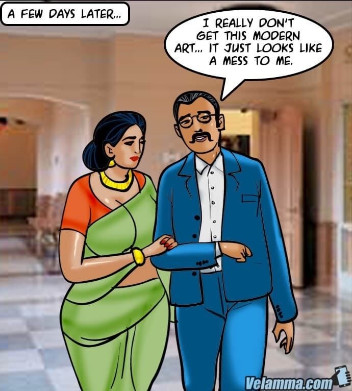 Velamma 62 – A Piece Of Art – Chapter 1 – page 181