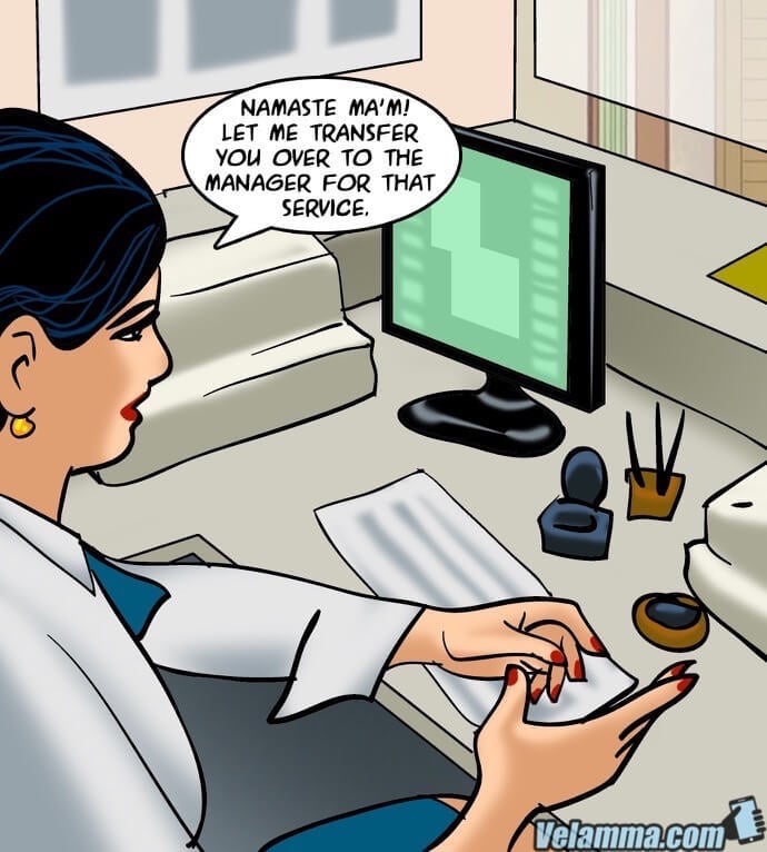 Velamma 65 – Trapped In A Bank Vault — preview page 4