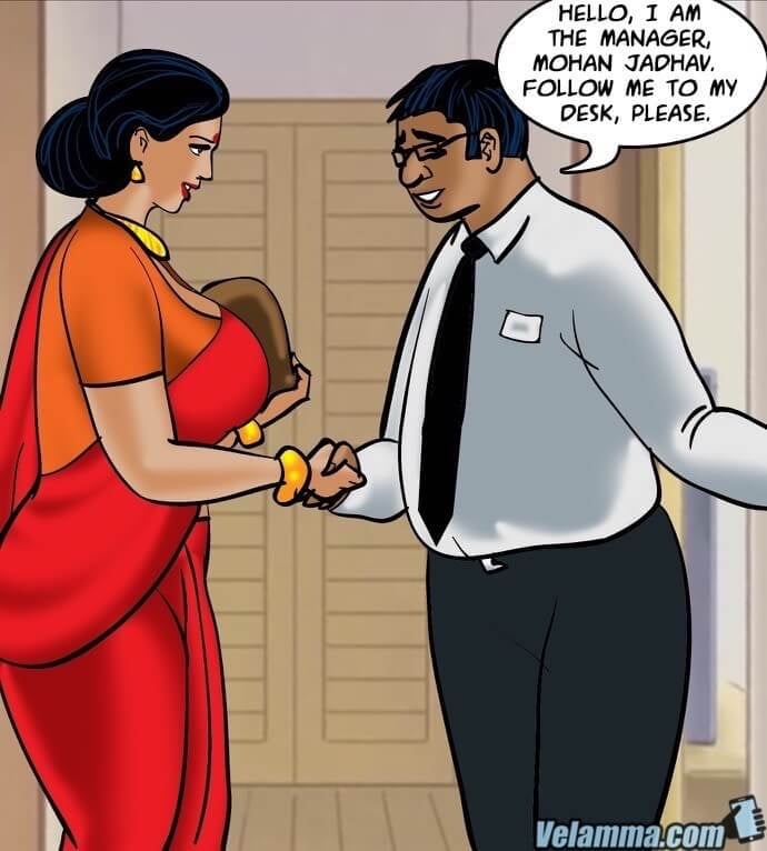 Velamma 65 – Trapped In A Bank Vault — preview page 5