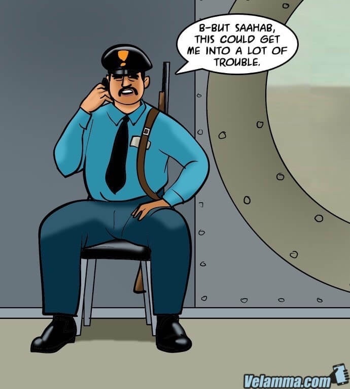Velamma 65 – Trapped In A Bank Vault — preview page 17