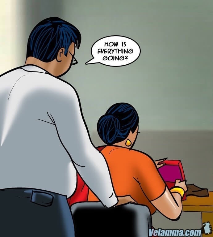 Velamma 65 – Trapped In A Bank Vault – Chapter 1 – page 22