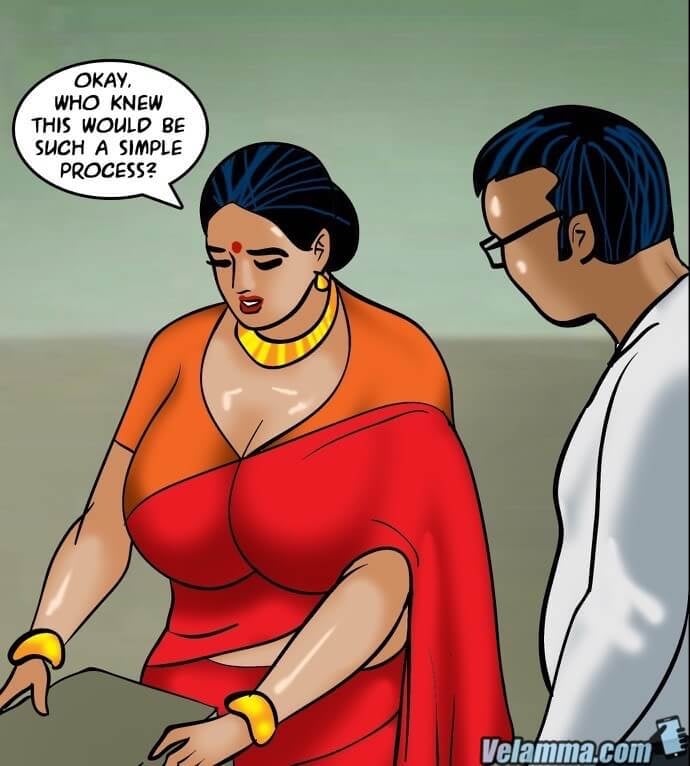Velamma 65 – Trapped In A Bank Vault – Chapter 1 – page 26