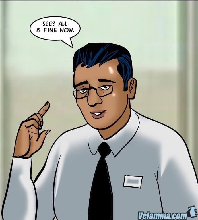 Velamma 65 – Trapped In A Bank Vault – Chapter 1 – page 34