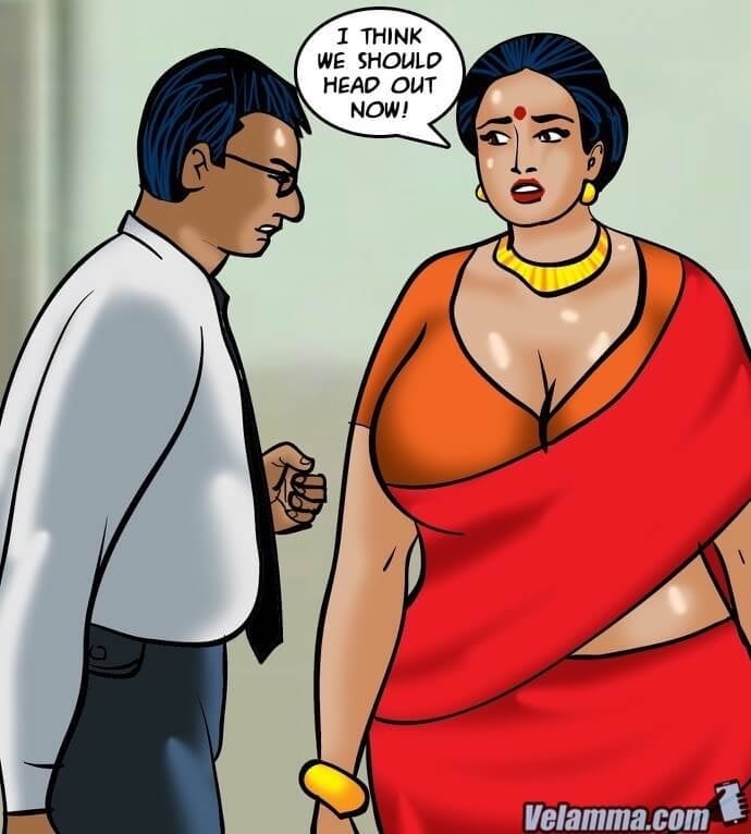 Velamma 65 – Trapped In A Bank Vault – Chapter 1 – page 36