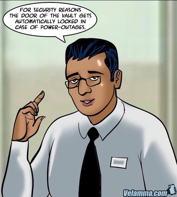 Velamma 65 – Trapped In A Bank Vault – Chapter 1 – page 37