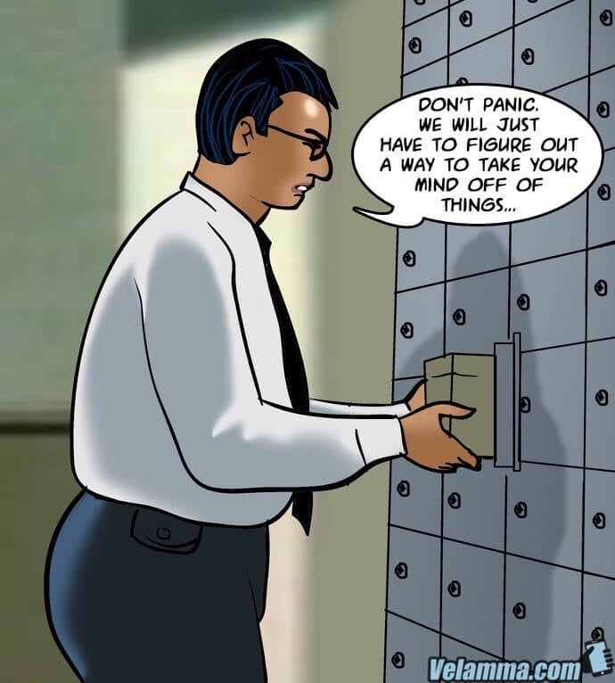 Velamma 65 – Trapped In A Bank Vault – Chapter 1 – page 38