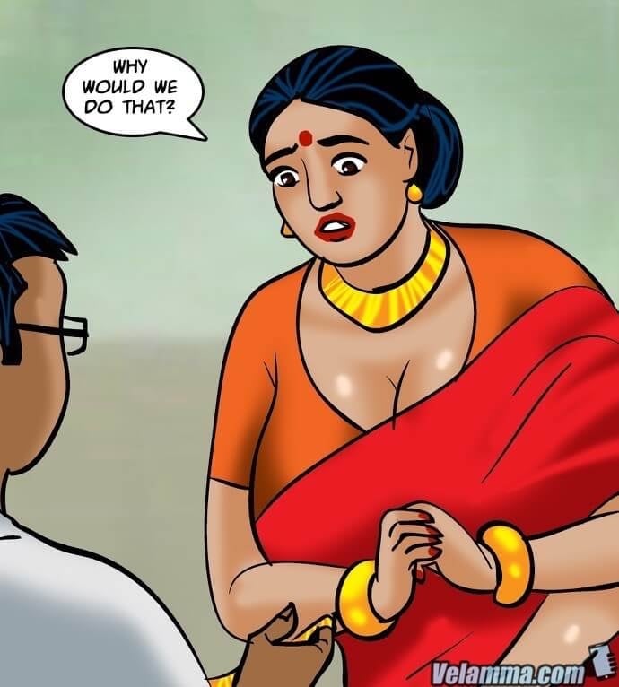 Velamma 65 – Trapped In A Bank Vault – Chapter 1 – page 43