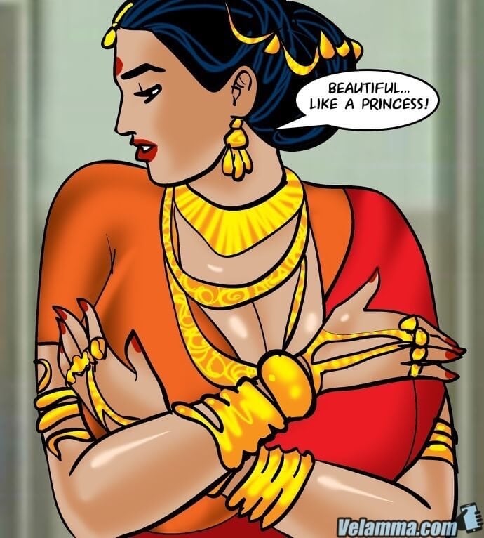 Velamma 65 – Trapped In A Bank Vault – Chapter 1 – page 56