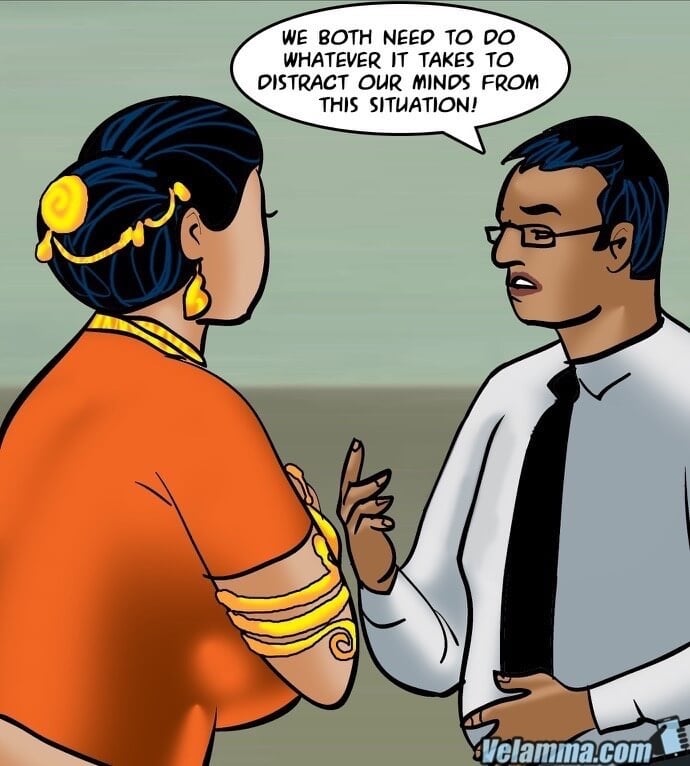 Velamma 65 – Trapped In A Bank Vault – Chapter 1 – page 84