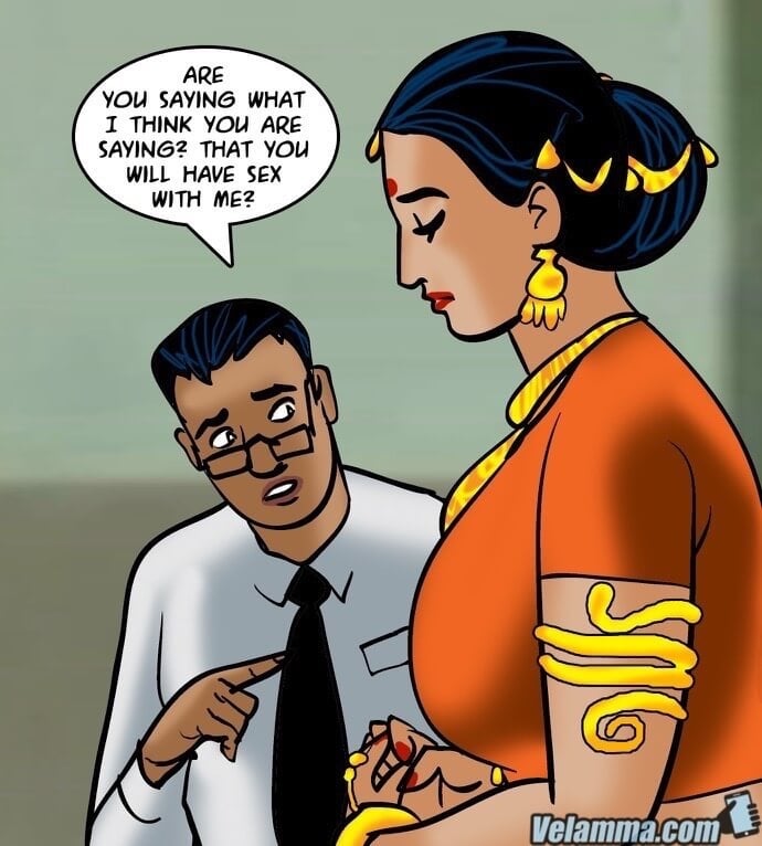 Velamma 65 – Trapped In A Bank Vault – Chapter 1 – page 109