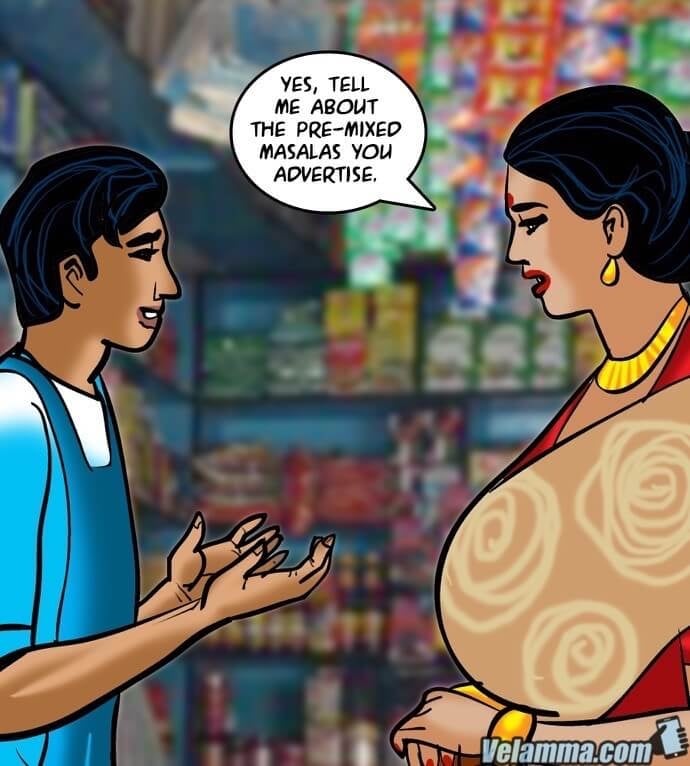 Velamma 67 – Velamma Spices Up Her Sex Life! — preview page 8