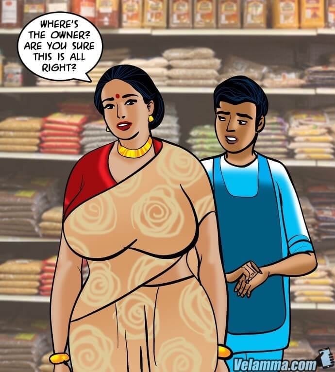 Velamma 67 – Velamma Spices Up Her Sex Life! — preview page 15