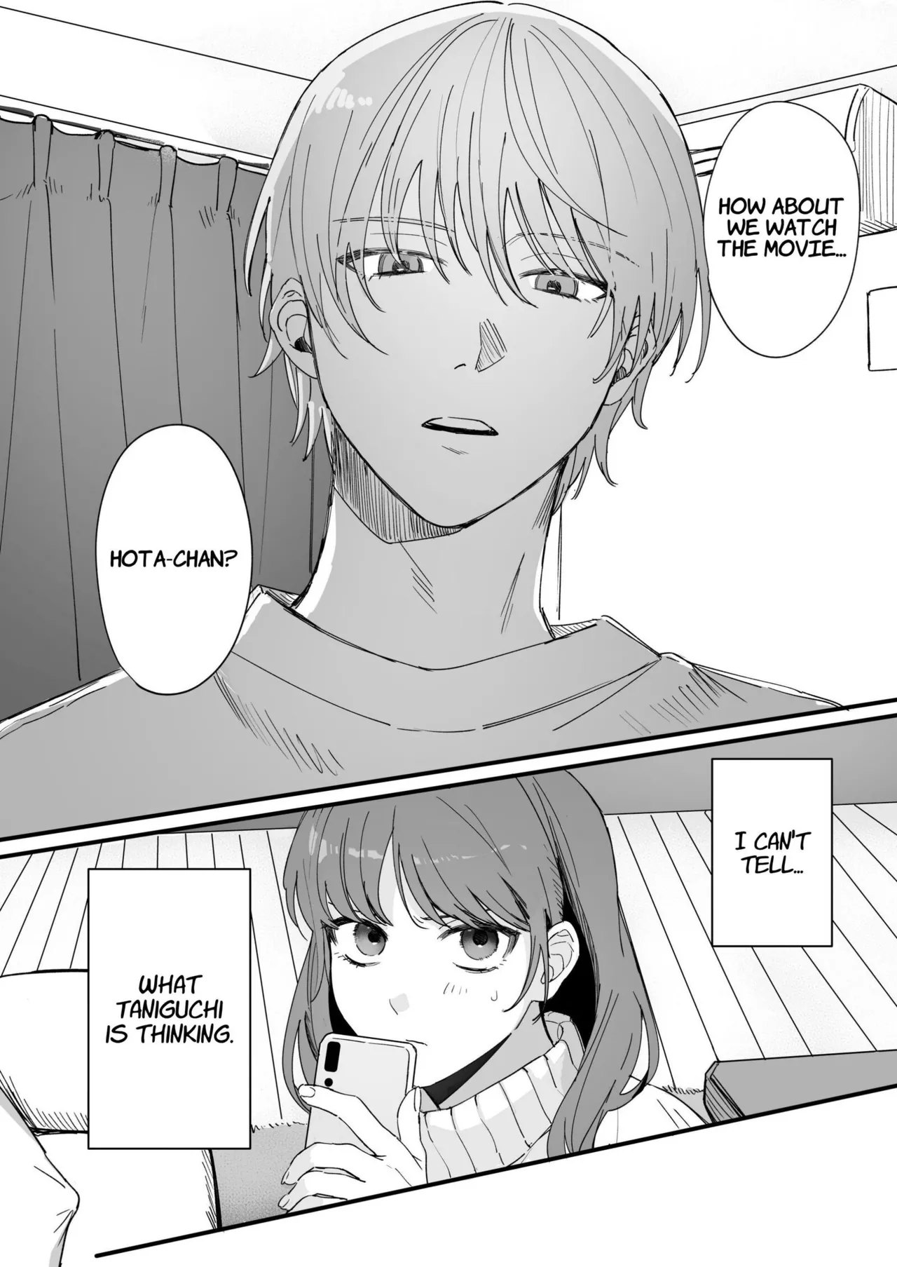 S dazo! Mitai na Funiki Deteru Douki no Taniguchi, Do-M rashii?? | It Seems This Guy With Major Sadist Vibes Is Actually A Masochist?? — preview page 4