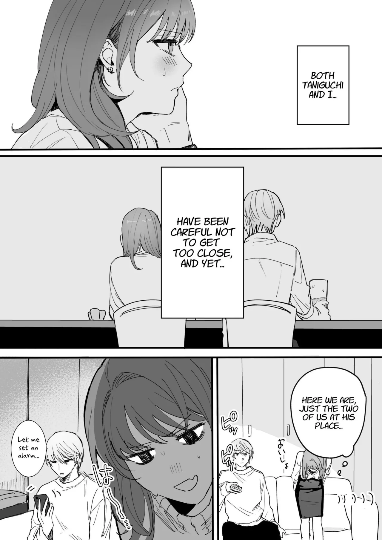 S dazo! Mitai na Funiki Deteru Douki no Taniguchi, Do-M rashii?? | It Seems This Guy With Major Sadist Vibes Is Actually A Masochist?? — preview page 8