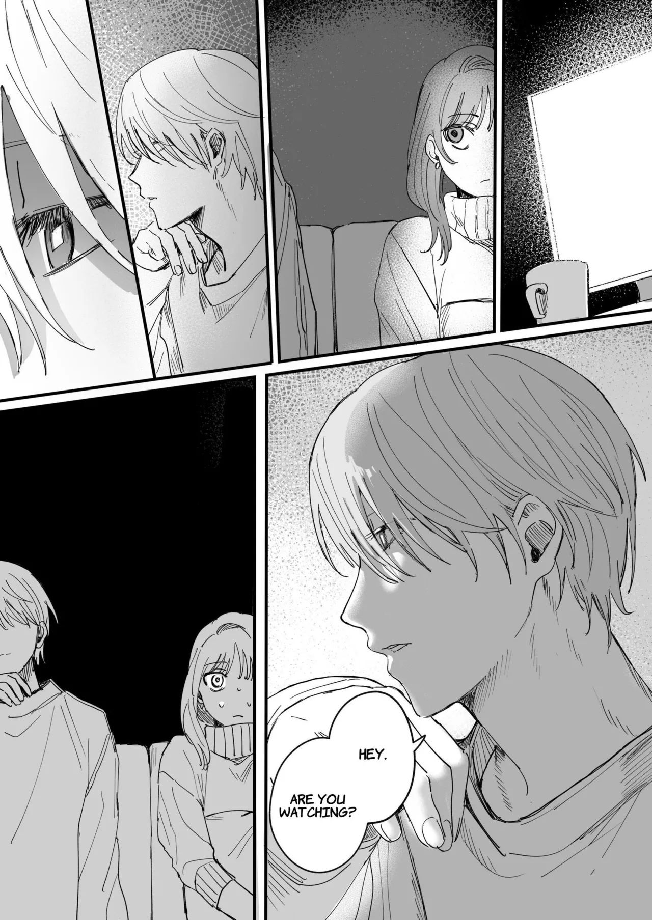 S dazo! Mitai na Funiki Deteru Douki no Taniguchi, Do-M rashii?? | It Seems This Guy With Major Sadist Vibes Is Actually A Masochist?? — preview page 9