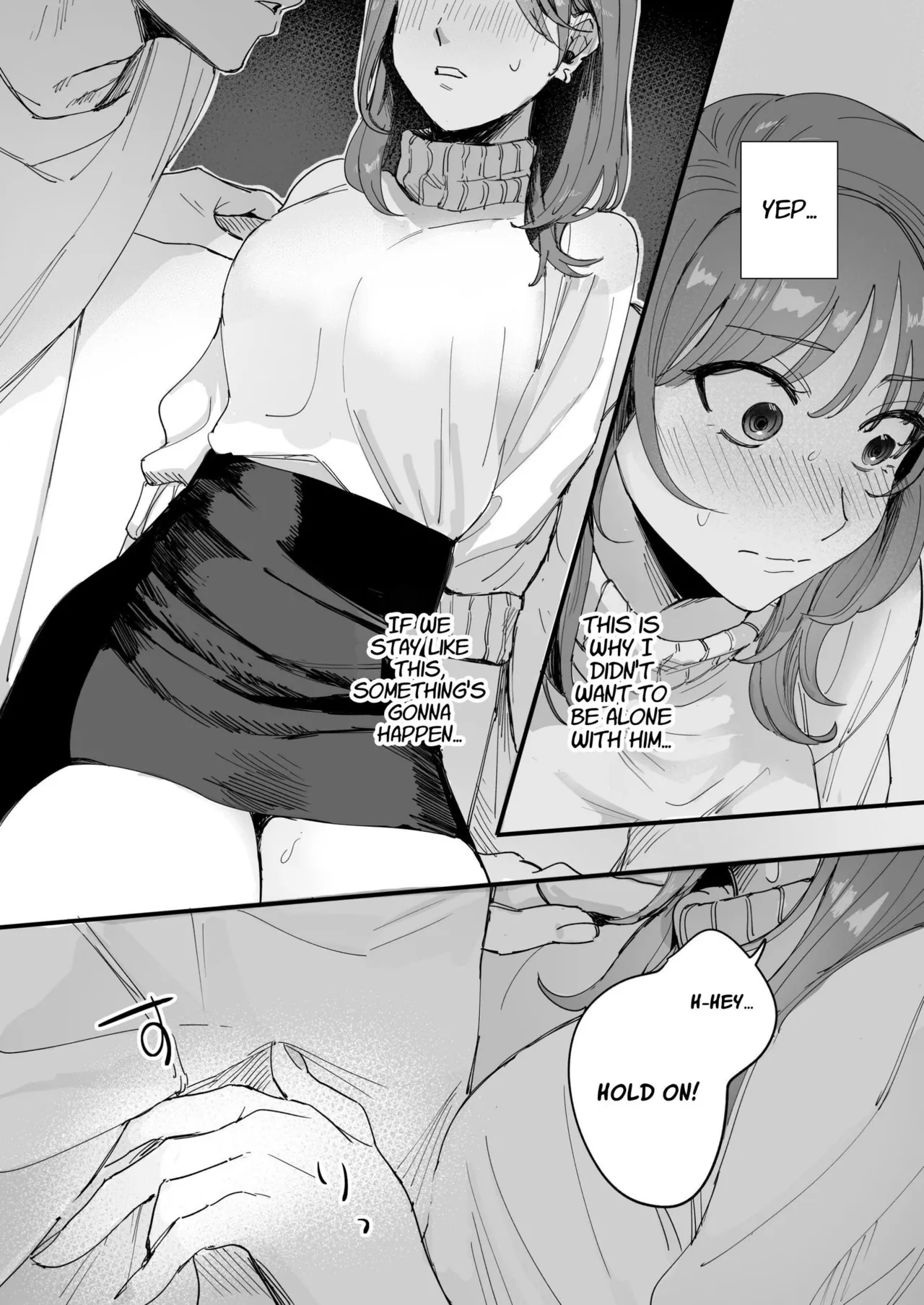 S dazo! Mitai na Funiki Deteru Douki no Taniguchi, Do-M rashii?? | It Seems This Guy With Major Sadist Vibes Is Actually A Masochist?? — preview page 13