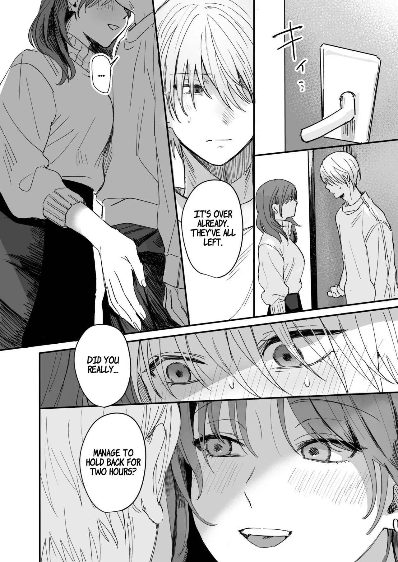S dazo! Mitai na Funiki Deteru Douki no Taniguchi, Do-M rashii?? | It Seems This Guy With Major Sadist Vibes Is Actually A Masochist?? – Chapter 1 – page 27