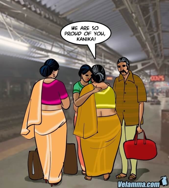 Velamma 68 – Running A Train On Velamma — preview page 2