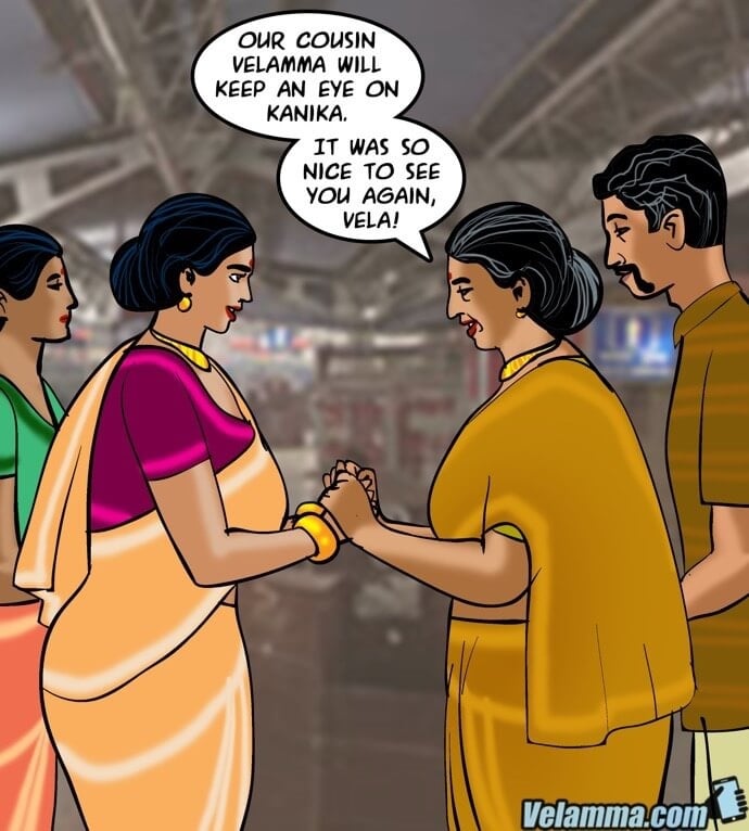 Velamma 68 – Running A Train On Velamma — preview page 5