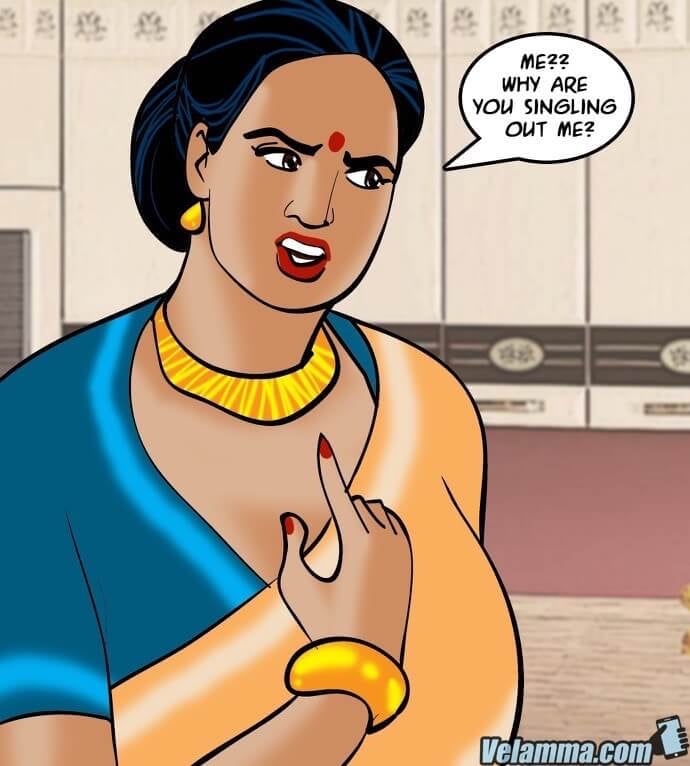 Velamma 69 – Peek-A-Boo, I See You! — preview page 7