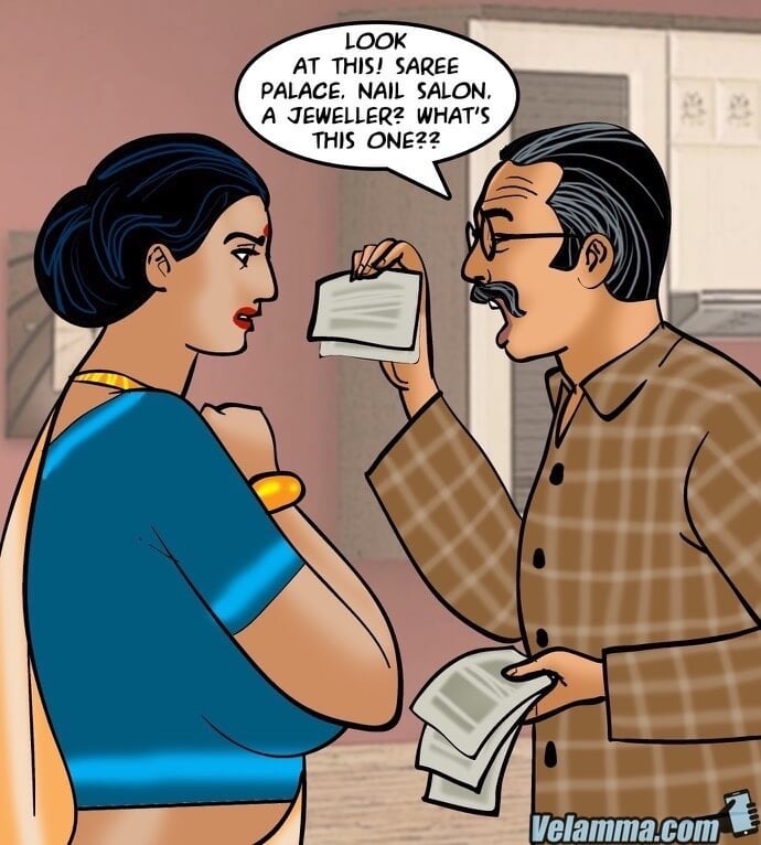 Velamma 69 – Peek-A-Boo, I See You! — preview page 8