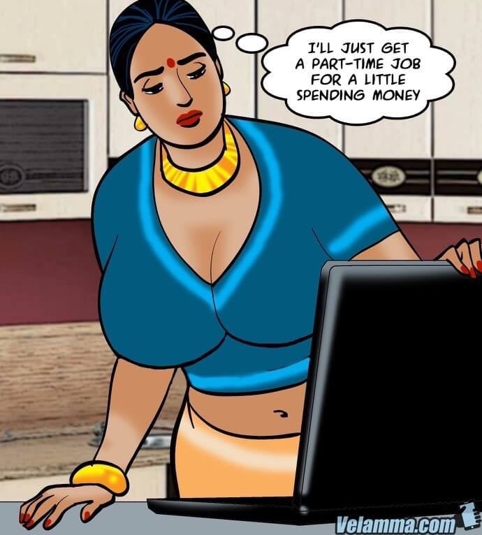 Velamma 69 – Peek-A-Boo, I See You! — preview page 20