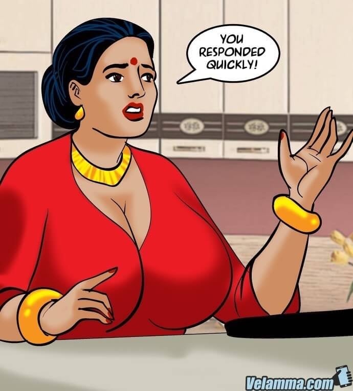 Velamma 69 – Peek-A-Boo, I See You! – Chapter 1 – page 45