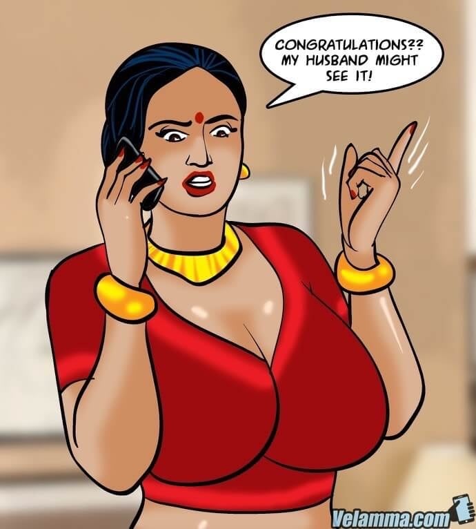 Velamma 69 – Peek-A-Boo, I See You! – Chapter 1 – page 91